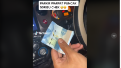 Viral, Tarif Parkir Warpat di Puncak Bogor Capai Rp50 Ribu