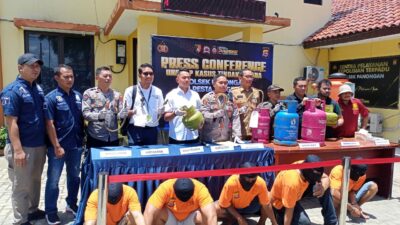 Pelaku Pengoplos Gas LPG di Panongan Tangerang Hanya Dikenakan Wajib Lapor