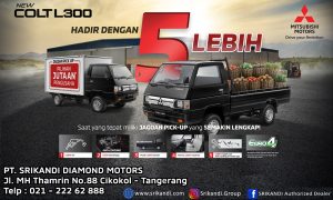 Mitsubishi Colt L300 Selalu Jadi Pilihan Utama yang Cocok di Segala Medan