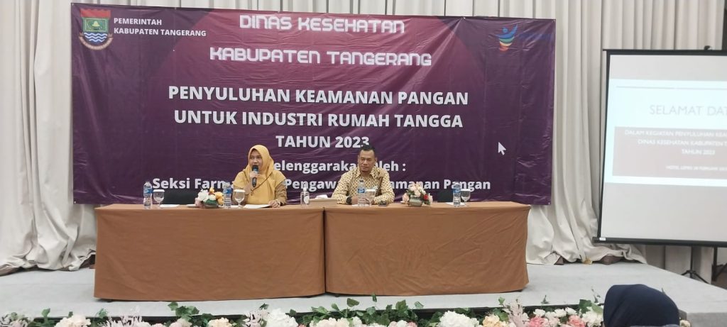 Pelaku Usaha Pangan Rumahan Kabupaten Tangerang Wajib Ikut Penyuluhan Keamanan