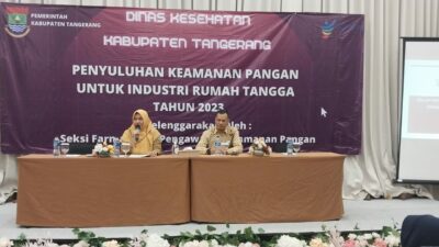 Pelaku Usaha Pangan Rumahan Kabupaten Tangerang Wajib Ikut Penyuluhan Keamanan
