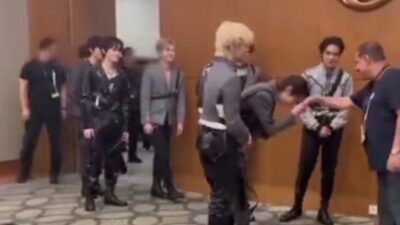 Member NCT Dream Cium Tangan Pak Muh Usai Konser di ICE BSD Tangerang