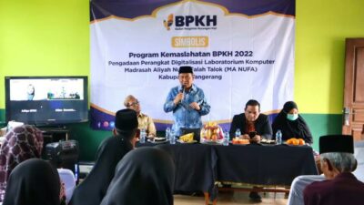 Madrasah di Kresek Tangerang Dapat Bantuan Fasilitas Lab Komputer