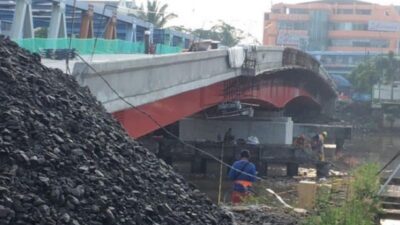 Pengerjaan Jembatan Cisadane Dibangun Melengkung, Warganet: Ciri Khas Tangerang