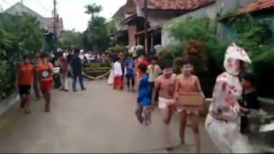 Seram, Ada Tuyul dan Pocong dalam Acara Pawai Sambut Ramadan di Tangerang
