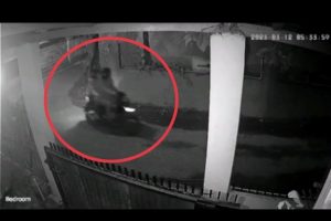 2 Pelaku Curanmor Gondol Motor Warga di Buaran Tangerang Terekam CCTV