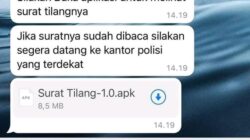Waspada Modus Penipuan Berkedok Surat Tilang Melalui APK, Jangan Dibuka