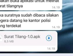 Jangan Dibuka! Ada Modus Penipuan Berkedok Surat Tilang Melalui APK