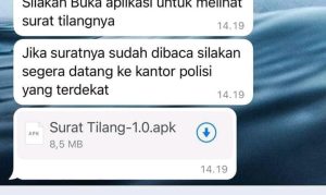 Jangan Dibuka! Ada Modus Penipuan Berkedok Surat Tilang Melalui APK