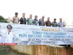 Turap Baru di perumahan Puri Bintaro Indah Kini Sudah Bocor