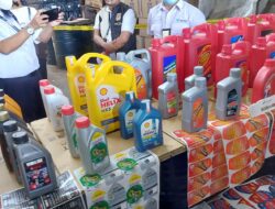Gudang di Pinang Tangerang Produksi Oli Palsu Digerebek Polisi