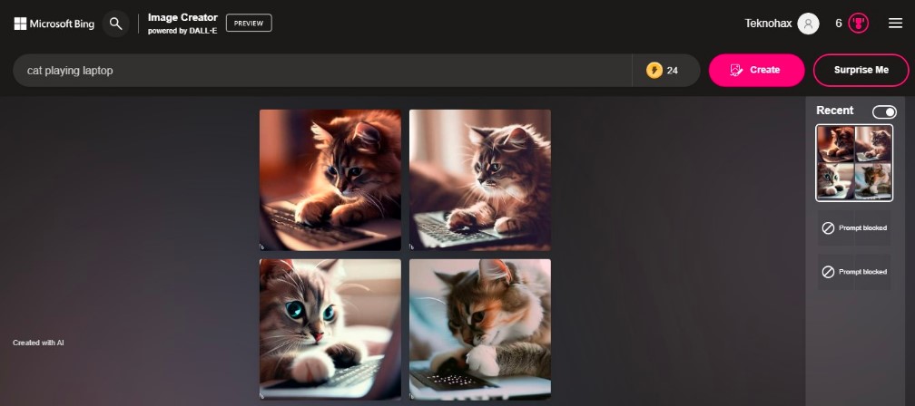 Cara Menggunakan Bing AI Image Creator 2