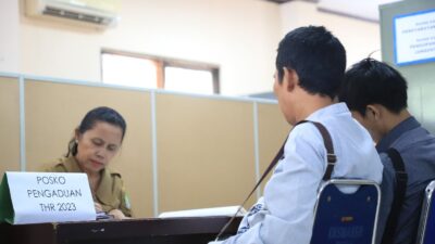 Catat, Ini Nomor Posko Pengaduan THR Disnaker Kota Tangerang