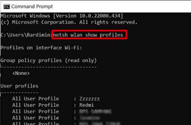 Melihat Password Wifi dengan Command Prompt 1