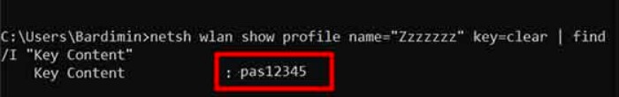 Melihat Password Wifi dengan Command Prompt 2