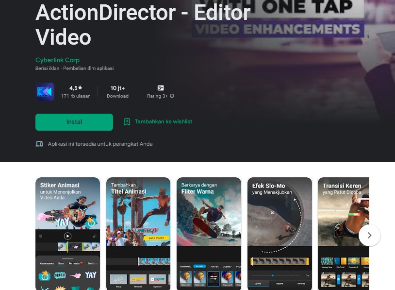 ActionDirector Editor Video