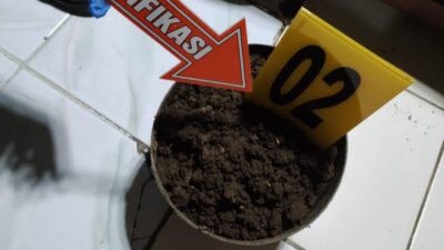 Butiran Amunisi Ditemukan di Pot Tanaman Warga Rajeg Tangerang