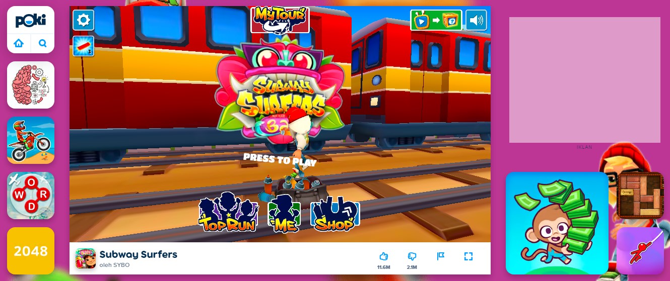 Cara Main Poki Games
