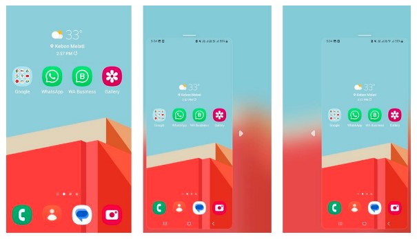 Fitur Galaxy A14 Mode Satu Tangan