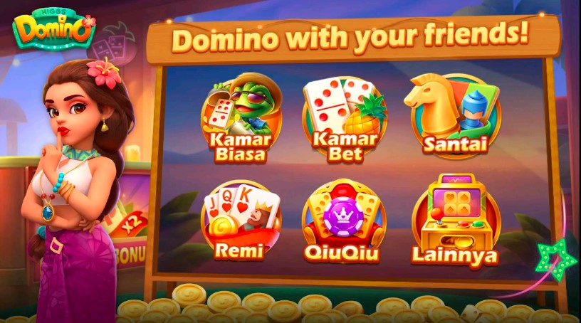 Higgs Domino Island