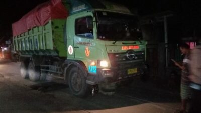 2 Pelajar Tewas Terlindas Dump Truk di Solear Tangerang