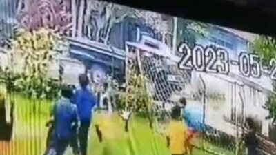 Viral Video Aksi Percobaan Penculikan Anak Terekam CCTV di Pamulang, Digagalkan Tetangga Korban
