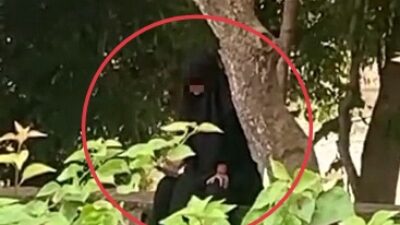 Ternyata Wanita Mesum Berjilbab dengan Kekasih di Depan Kantor Bupati Tangerang Masih di Bawah Umur