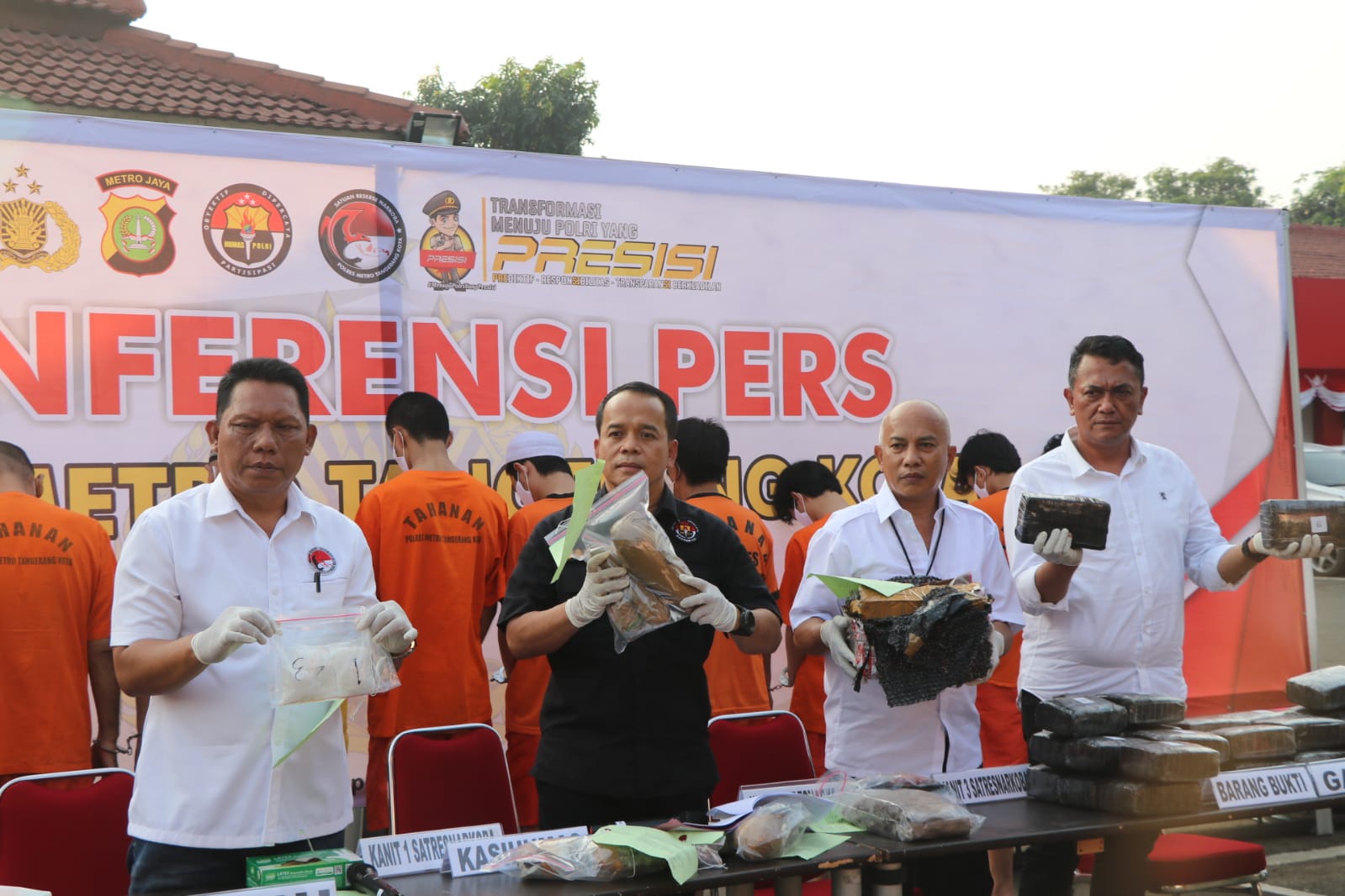 10 Pengedar Narkoba Lintas Pulau di Tangerang Dihukum Mati 