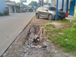 Warga Kesal Penutupan Bekas Galian Kabel PLN di Tigaraksa Tangerang Asal-asalan