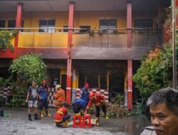 Gedung SDN Petir 3 Kota Tangerang Terbakar