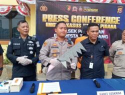 Perampas HP Pakai Golok Sisir Akhirnya Ditangkap Polsek Panongan Tangerang