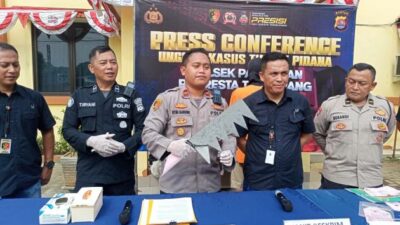 Perampas HP Pakai Golok Sisir Akhirnya Ditangkap Polsek Panongan Tangerang