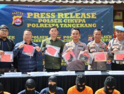 Empat Pelaku Curanmor di Cikupa Ditangkap Polisi, Hasilnya untuk Foya-foya