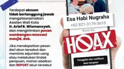Asisten Wali Kota Tangerang Minta Sumbangan Renovasi Masjid Ternyata Hoaks!