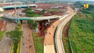 perkembangan pembangunan tol serpong balaraja terbaru