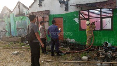 Lima Bangunan Ponpes di Gunung Kaler Tangerang Hangus Terbakar