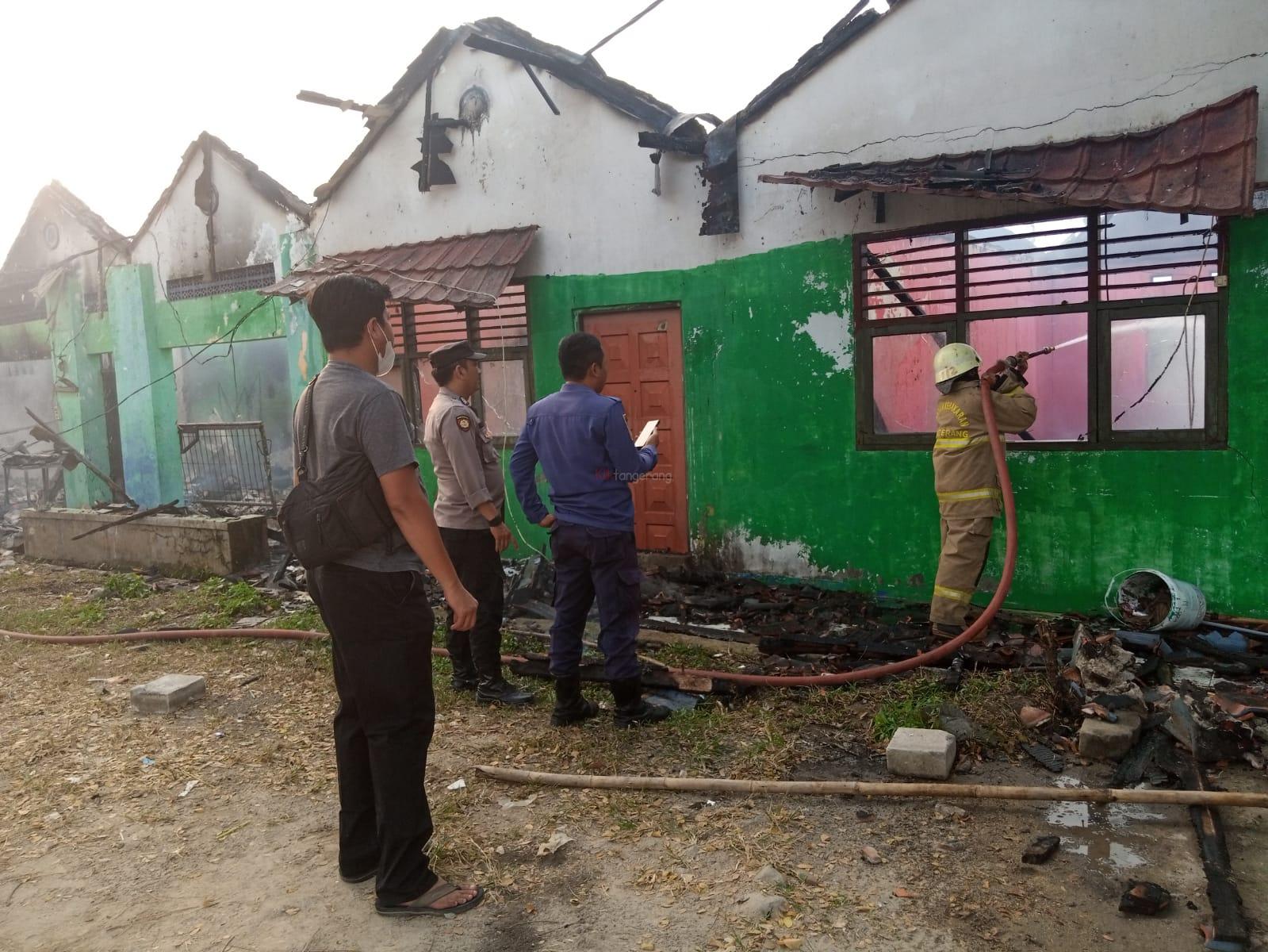 5 Bangunan Ponpes di Gunung Kaler Tangerang Ludes Terbakar