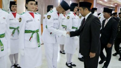 50 Anggota Paskibraka Tangerang Siap Bertugas, Ini Pesan Wali Kota