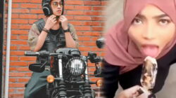 Anak Uje Kecam Selebgram Oklin Fia Gegara Konten Viral Jilat Es Krim: Jualan Lu Sampah!