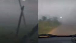 Jalanan di Rajeg Tangerang Dikira Berkabut, Ternyata Asap Pembakaran Sampah