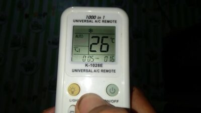 Kode Remote AC Universal