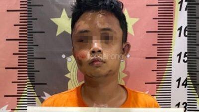 Mau Kabur Jatuh, Pelaku Curanmor Tertangkap Warga di Pasar Kemis Tangerang