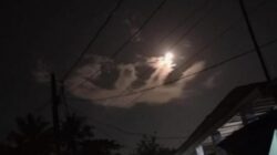 Viral, Lafaz Allah Muncul di Langit Tangerang saat Supermoon