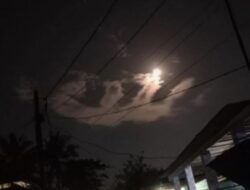 Viral Video Lafaz Allah Muncul di Langit Tangerang saat Supermoon