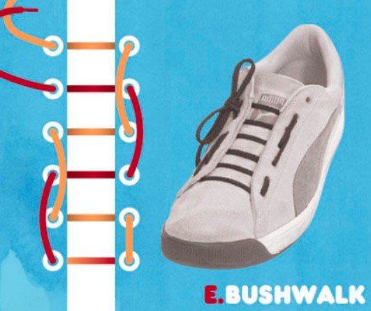 Cara Pasang Tali Sepatu - Gaya Bushwalk