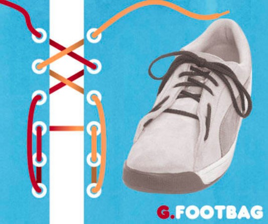 Cara Pasang Tali Sepatu - Gaya Footbag