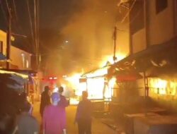 Kawasan Kuliner Pasar Lama Tangerang Kebakaran