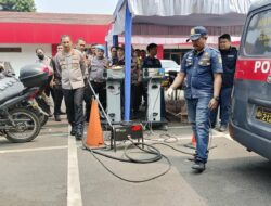 Waduh, Kendaraan Dinas Polres Metro Tangerang Tidak Lolos Uji Emisi