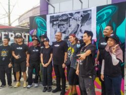 Seniman Mural Lokal dan 6 Negara Berkolaborasi Permak Pinggir Jalan di Kabupaten Tangerang