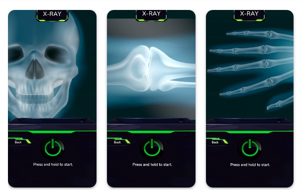 X Ray Cloth Scanner Simulator